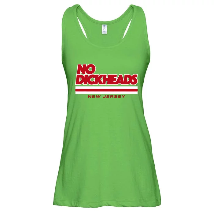 New Jersey Hockey No Dickheads Ladies Essential Flowy Tank