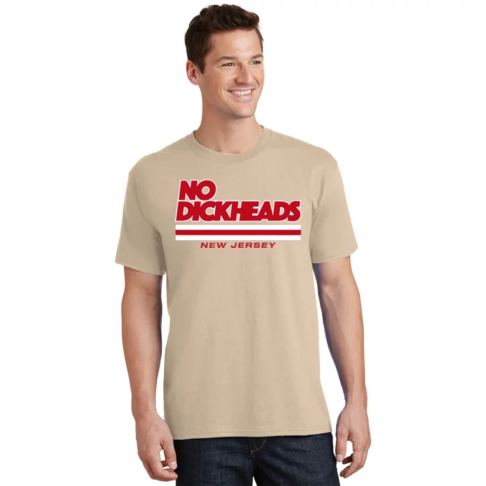 New Jersey Hockey No Dickheads T-Shirt