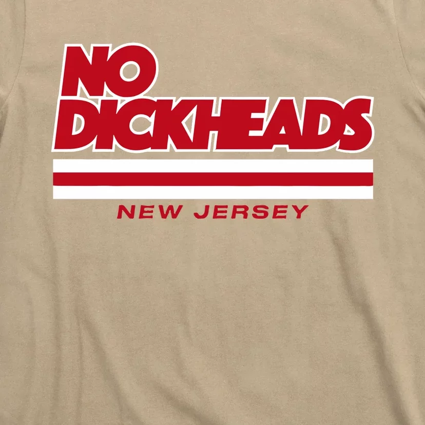 New Jersey Hockey No Dickheads T-Shirt