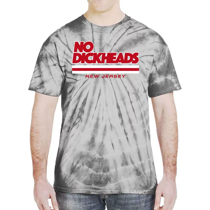 New Jersey Hockey No Dickheads Tie-Dye T-Shirt