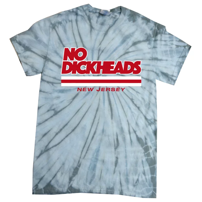 New Jersey Hockey No Dickheads Tie-Dye T-Shirt