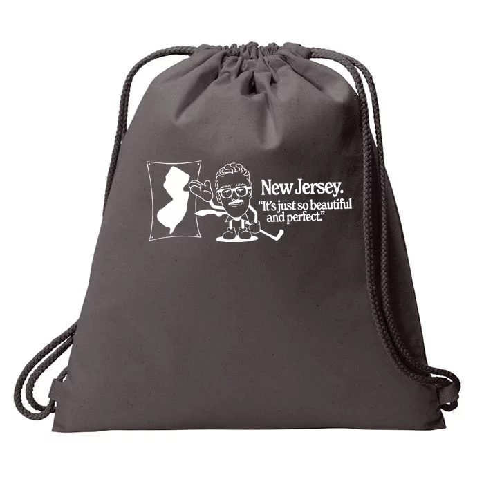 New Jersey ItS Just So Beautiful And Perfect Drawstring Bag