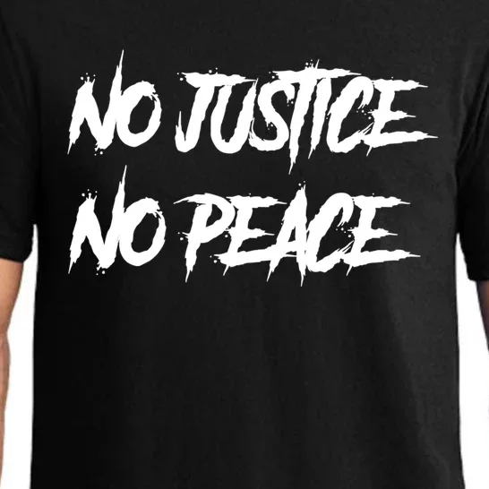 No Justice No Peace Gift Pajama Set