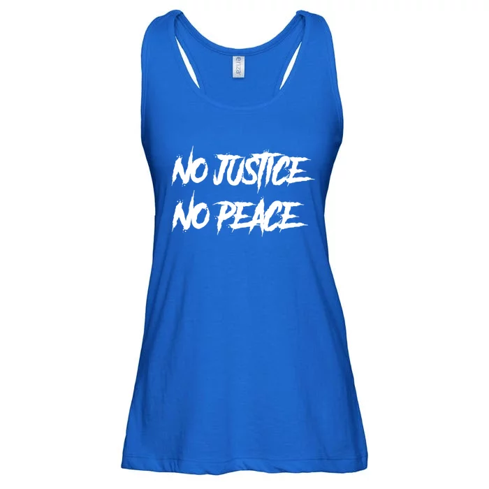 No Justice No Peace Gift Ladies Essential Flowy Tank