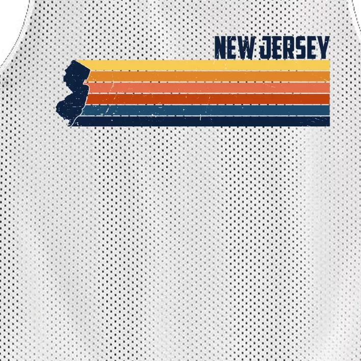 Retro Vintage New Jersey Mesh Reversible Basketball Jersey Tank