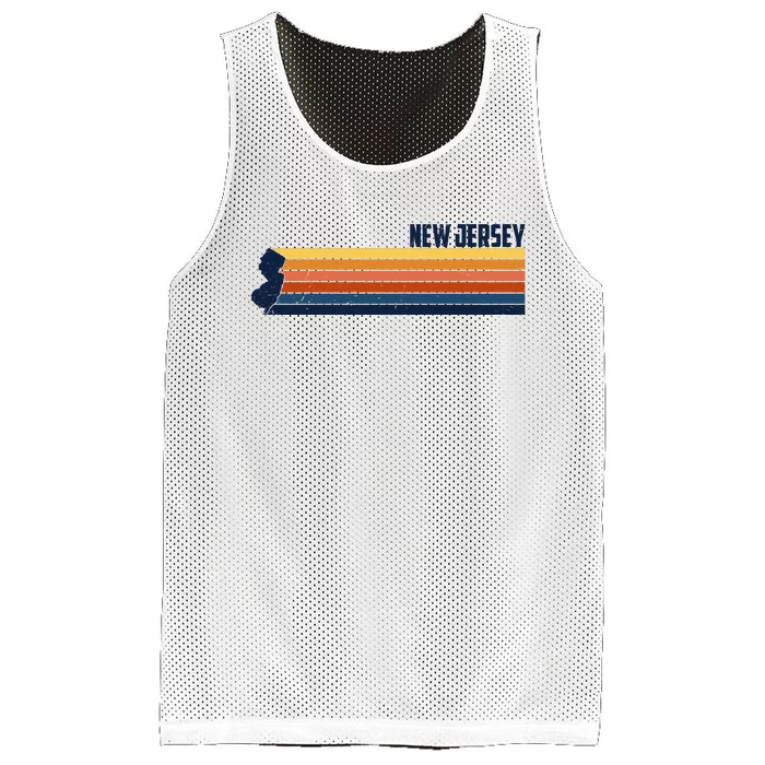 Retro Vintage New Jersey Mesh Reversible Basketball Jersey Tank