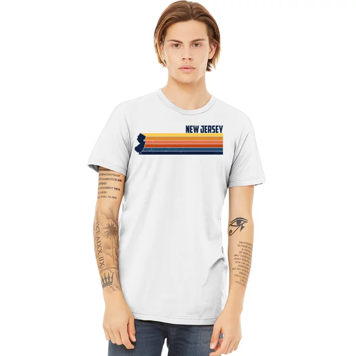 Retro Vintage New Jersey Premium T-Shirt