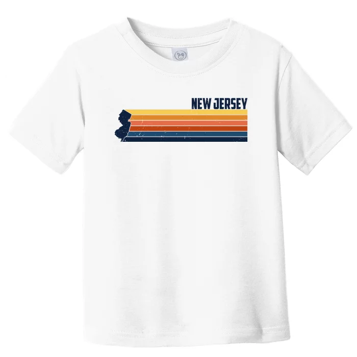 Retro Vintage New Jersey Toddler T-Shirt