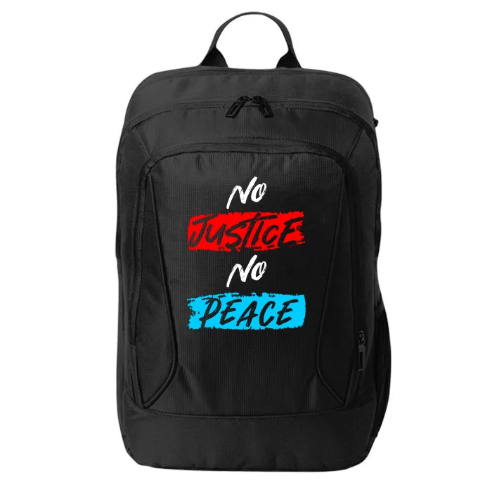 No Justice No Peace City Backpack