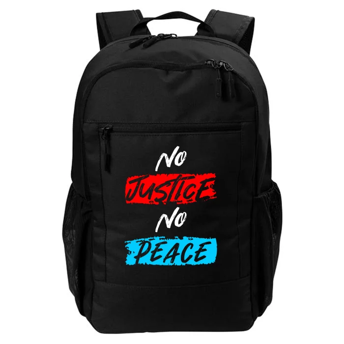 No Justice No Peace Daily Commute Backpack