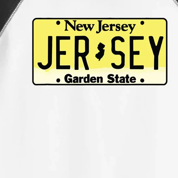 New Jersey Nj License Plate Classic Toddler Fine Jersey T-Shirt