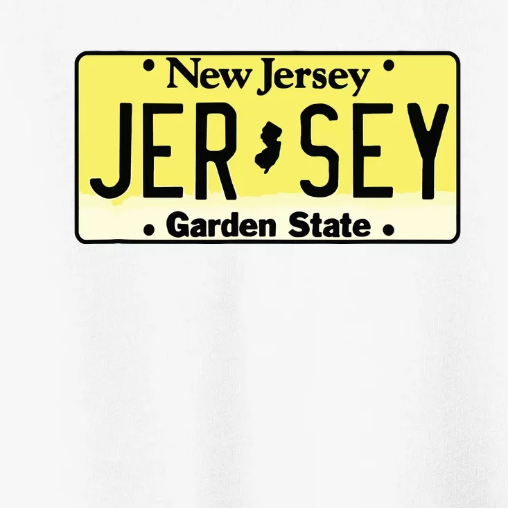 New Jersey Nj License Plate Classic Toddler T-Shirt