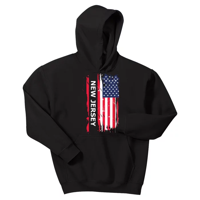 New Jersey Nj State Kids Hoodie