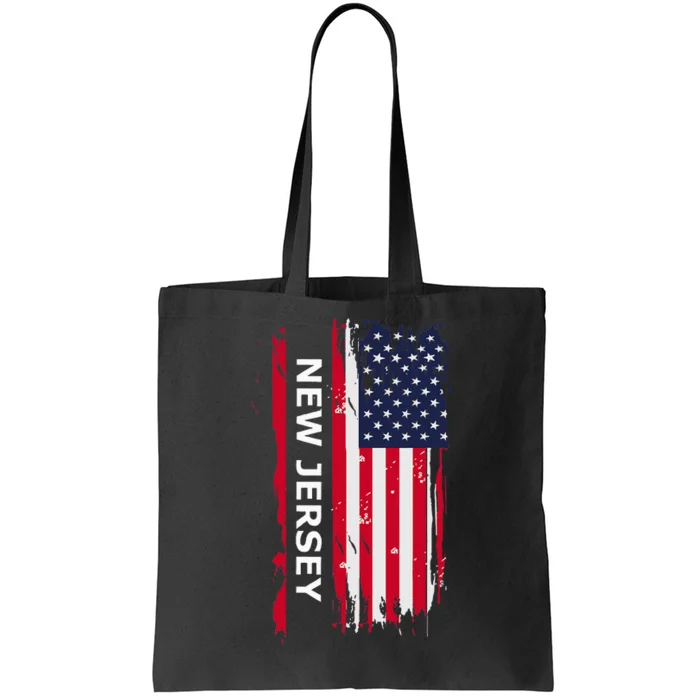 New Jersey Nj State Tote Bag