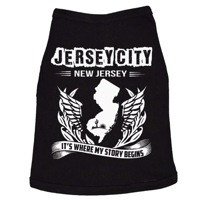 New Jersey Nj State Classic City Where My Story Begins Doggie Tank