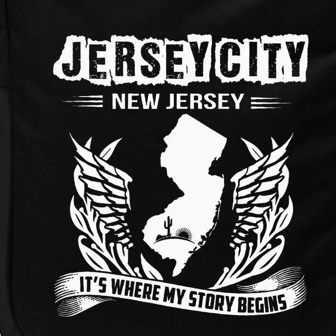 New Jersey Nj State Classic City Where My Story Begins Impact Tech Backpack