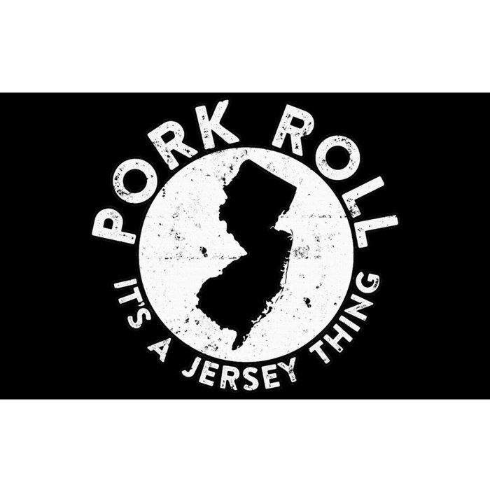 New Jersey Pork Roll It Is Jersey Thing Taylor Ham Pork Roll Bumper Sticker