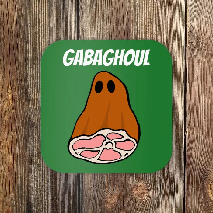 New Jersey Slang Halloween Dry Cured Meat Gabaghoul Gabagool Coaster