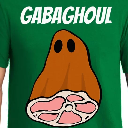 New Jersey Slang Halloween Dry Cured Meat Gabaghoul Gabagool Pajama Set