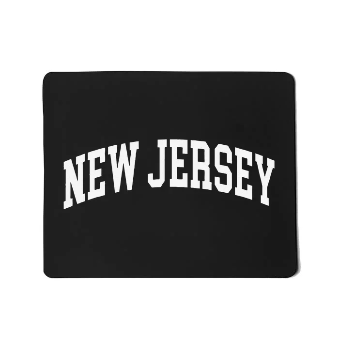 New Jersey Throwback Design Classic Mousepad