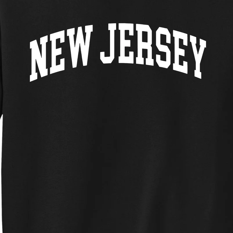 New Jersey Throwback Design Print Classic Tall Sweatshirt