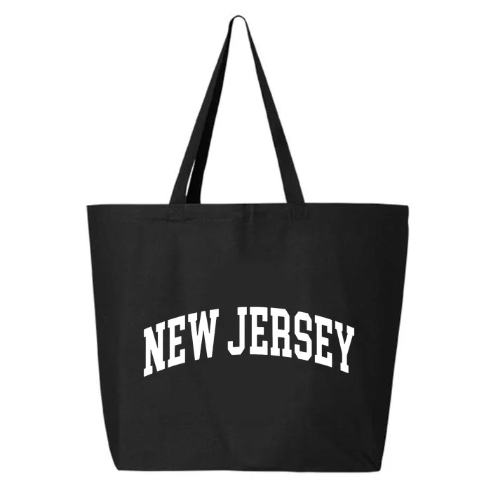 New Jersey Throwback Design Print Classic 25L Jumbo Tote