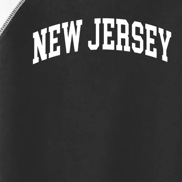 New Jersey Throwback Design Print Classic Toddler Fine Jersey T-Shirt