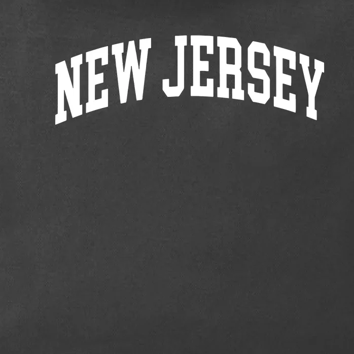 New Jersey Throwback Design Print Classic Zip Tote Bag