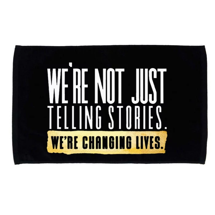 Not Just Telling Stories Were Changing Lives Dhar Mann Fam Microfiber Hand Towel