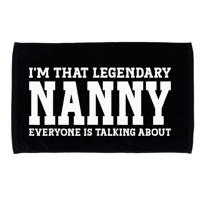 Nanny Job Title Employee Microfiber Hand Towel