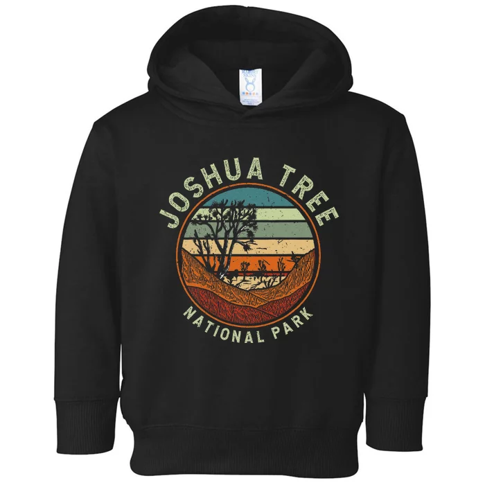 Nature Joshua Tree National Park Vacation Toddler Hoodie