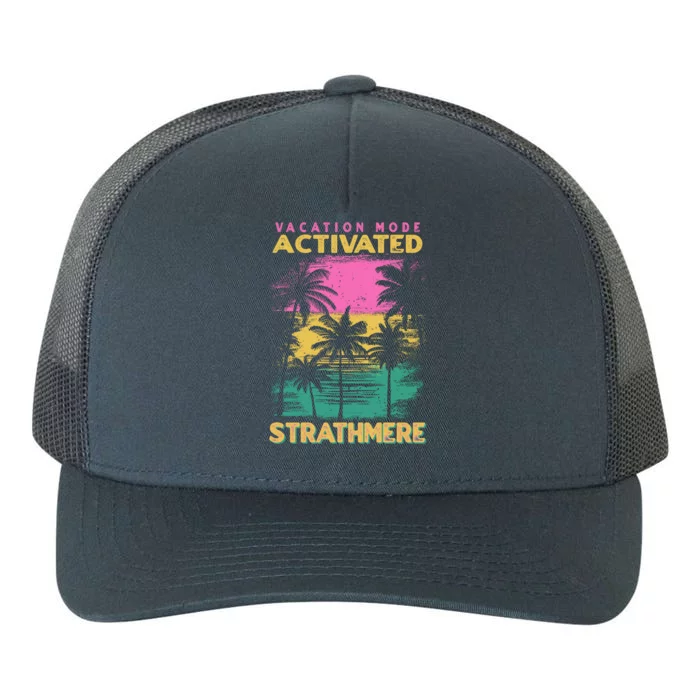 New Jersey Vacation Mode Activated Strathmere Great Gift Yupoong Adult 5-Panel Trucker Hat