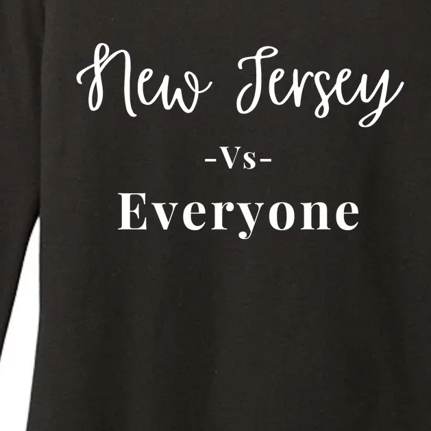 New Jersey Vs Everyone Womens CVC Long Sleeve Shirt