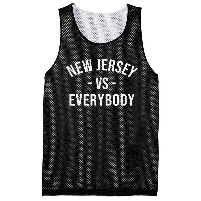 New Jersey Vs Everybodys Mesh Reversible Basketball Jersey Tank