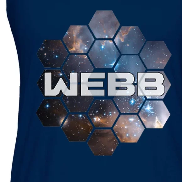 NASA James Webb Space Telescope JWST Ladies Essential Flowy Tank