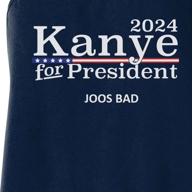 New Kanye 2024 Women's Racerback Tank