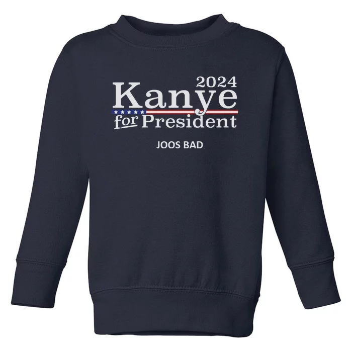 New Kanye 2024 Toddler Sweatshirt