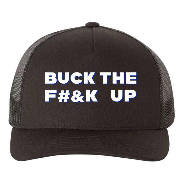 Nick Knudsen Buck The F#&K Up Yupoong Adult 5-Panel Trucker Hat