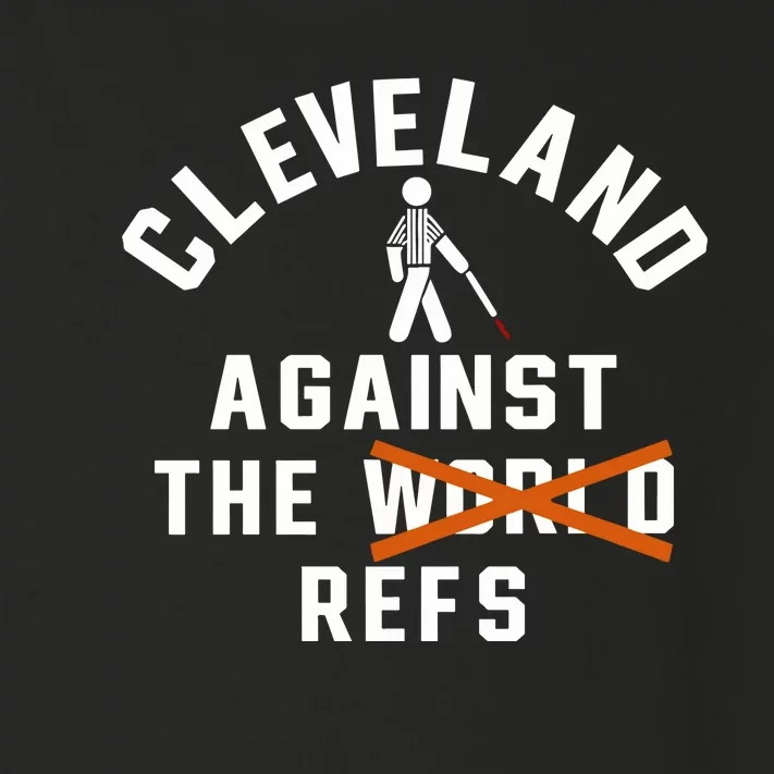 Nick Karns Cleveland Against The World Refs Toddler Long Sleeve Shirt