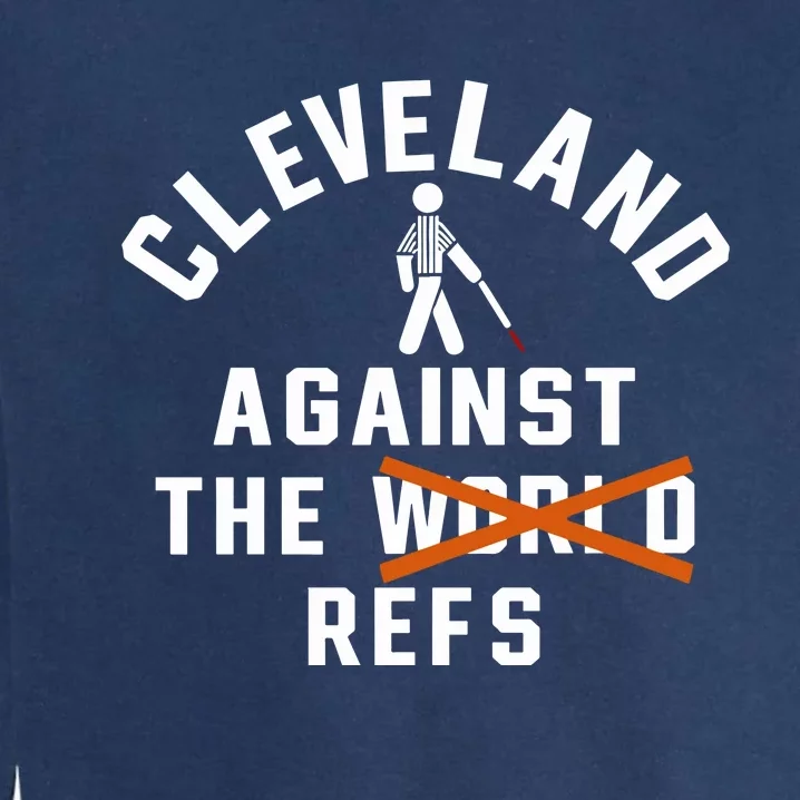 Nick Karns Cleveland Against The World Refs Garment-Dyed Sweatshirt