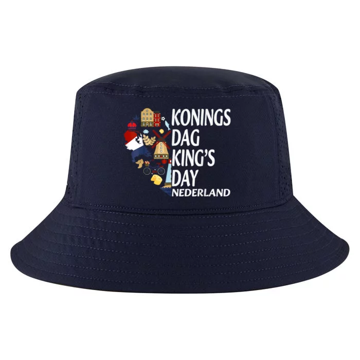 Netherlands King's Day Orange Cool Comfort Performance Bucket Hat