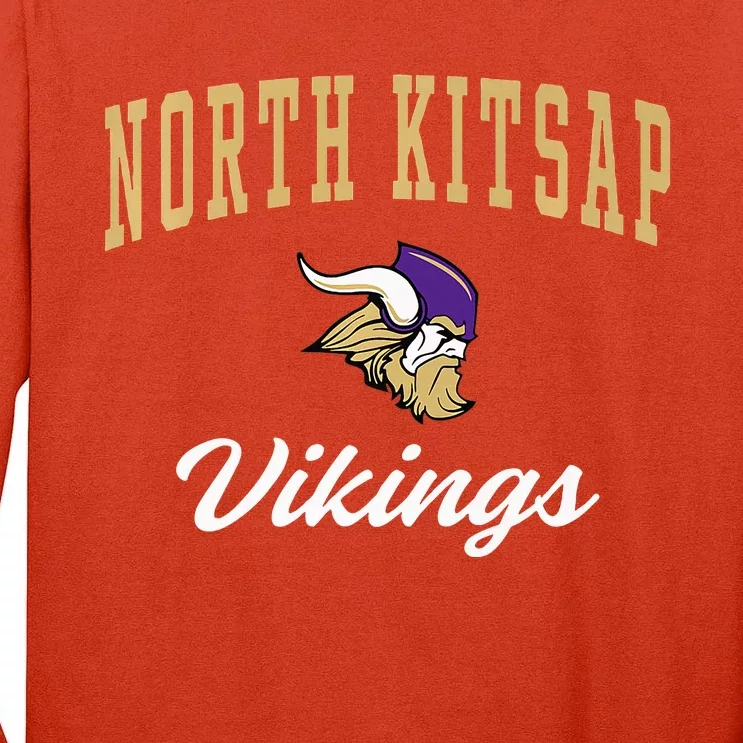 North Kitsap High School Vikings Tall Long Sleeve T-Shirt