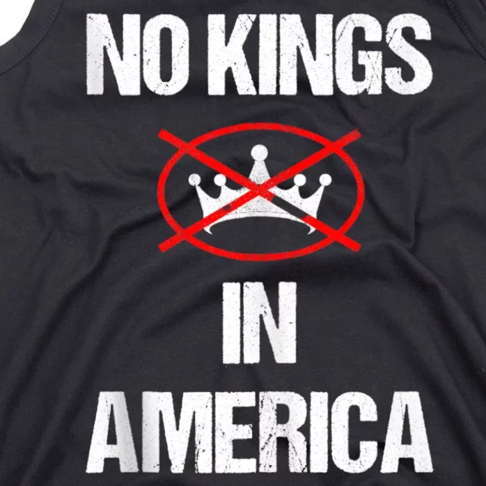 No Kings In America Supreme Court Protest Tank Top