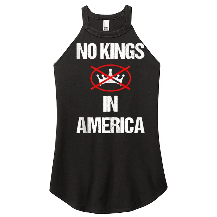 No Kings In America Supreme Court Protest Women’s Perfect Tri Rocker Tank