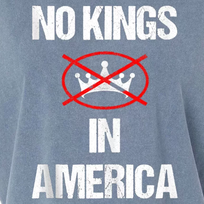 No Kings In America Supreme Court Protest Garment-Dyed Women's Muscle Tee