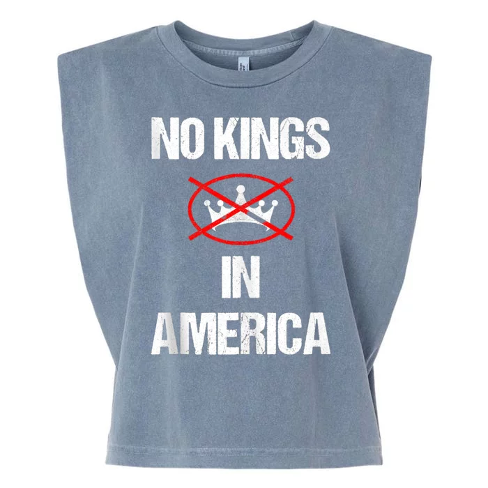 No Kings In America Supreme Court Protest Garment-Dyed Women's Muscle Tee