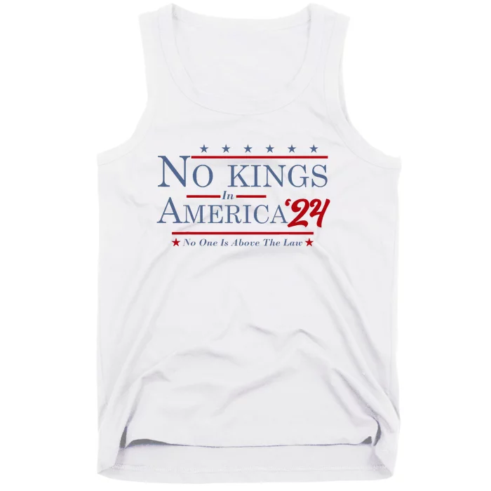 No Kings In America 2024 No One Is Above The Law Tank Top