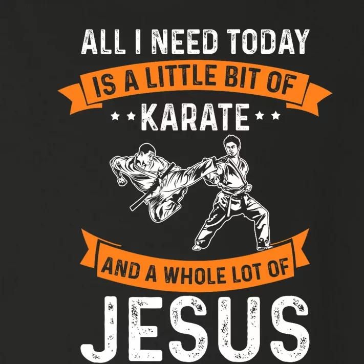 Need Karate Jesus Christian God Love Sports Fighting Toddler Long Sleeve Shirt