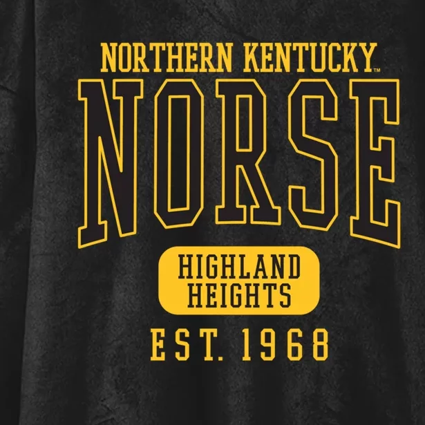 Northern Kentucky NKU Norse Est Date Hooded Wearable Blanket