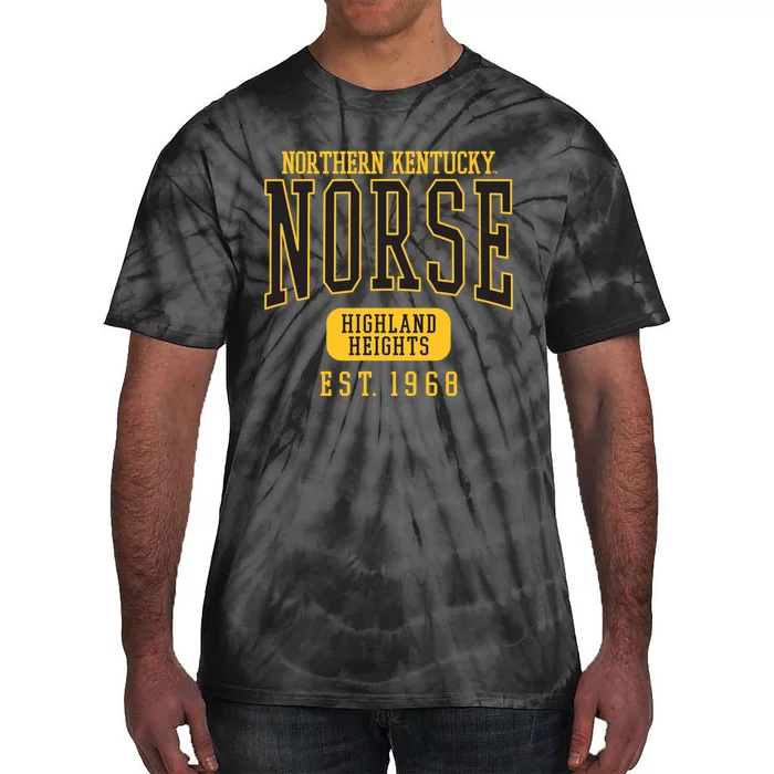 Northern Kentucky NKU Norse Est Date Tie-Dye T-Shirt